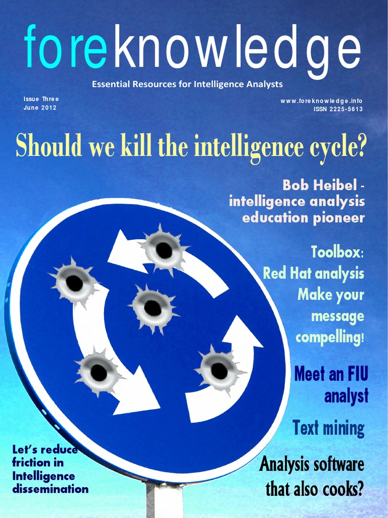 Foreknowledge Número 3 PDF | PDF | Intelligence Analysis ...
