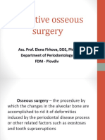 Resective Osseous Surgery