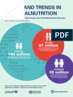 Levels and Trends in Child Malnutrition: 144 Million 47 Million