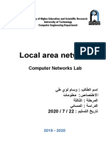Local Area Network: Computer Networks Lab