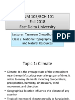 C2 Natural Topography, Climate and Natural Resources