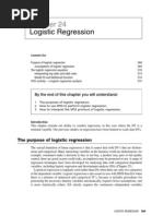Download Chapter 24 - Logistic regression by Nikhil Gandhi SN47455636 doc pdf
