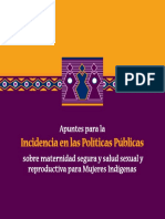 Incidencia Politica en SDSR Mujeres Indigenas - Final PDF