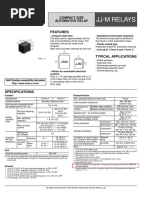 JJM1 12V Panasonic Datasheet 110054