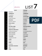 Class 36.6 Vocabulary