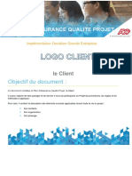 Plan Assurance Qualite