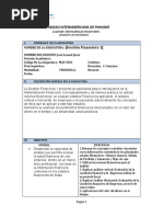 Plan de Gestion Financiera 1