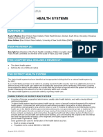 Health Systems: Aurthor (S)