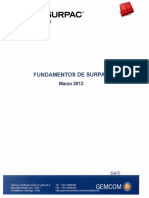 Manual Fundamentos de Surpac PDF