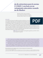 Análisis de Estructuras para La Norma en ISO 13849-1 Con Base en Un Comportamiento Estocástico Usando Cadenas de Markov