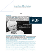 Visión Antropológica Del Sufrimiento PDF