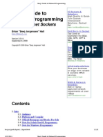 Beej's Guide To Network Programming