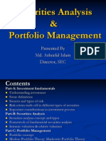 Securities Analysis and Portfolio Management