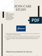 Biocon Case Study