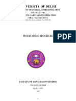 Annexure-185 Updated MBA - Executive (HCA) - Course - Brochure - 2019-20 PDF