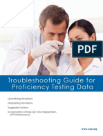 Troubleshooting Guide For Proficiency Testing Data
