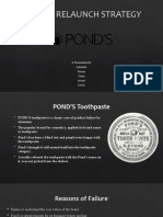Pond's Relaunch Strategy Focusing on Dental Health