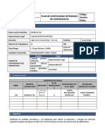 Plan de Continuidad Integrado