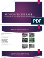 Reinforcement Bars: Also Know As TMT Bars (Thermo Mechanically Treated Bars)