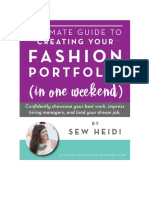 Ultimate Guide To Creating Your Fashion Portfolio by Sew Heidi PDF