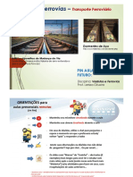 Aula 4 - Viadutos e Ferrovias - Dormentes em Aco e Trilhos