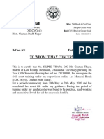 Training Certificate PDF