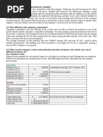 Q.1What Is The Competitive Priorities For Synthite?: Input Data