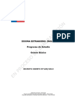 Programa de Estudio 8 Basico Ingles 191115 PDF