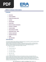 ERACS Software Manual