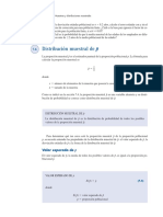 Distribución Muestral de Proporciones