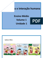 Unidade 1 Linguagens e Interacao Humana PDF