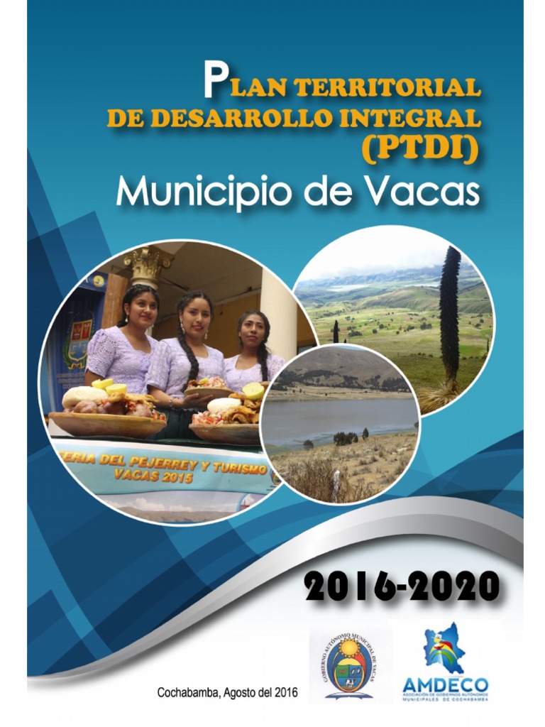 Plan Territorial de Desarrollo Integral Del Municipio de Vacas PDF ...