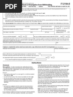 California Employee Withholding Form DE 4 | PDF | Tax Deduction | Taxes
