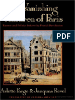 x.FARGE, Arlette REVEL, Jacques Revel - The Vanishing Children of Paris PDF