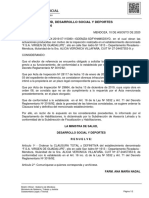 Salud informó del cierre de geriátrico en Rivadavia