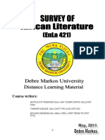 Survey of African Literature I