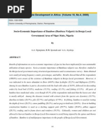 Download Socio-Economic Importance of Bamboo by Akindele Famurewa SN47459075 doc pdf