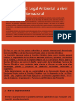 Normatividad Legal Ambiental Nivel Nacional e Internacional