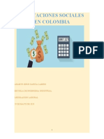 Prestaciones Sociales en Colombia
