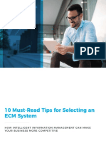10 tips for selecting the right ECM system