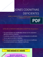 Funciones Cognitivas Deficientes