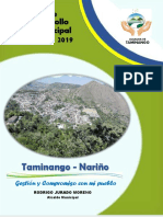 Plan Desarrollo Taminango 2016 2019 Publicar PDF