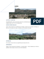 Actividades Económicas de Arani PROYECTO