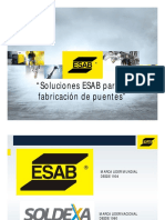 Soluciones Esab para La Fabricacion de Puentes PDF
