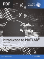 Introduction To MATLAB PDF