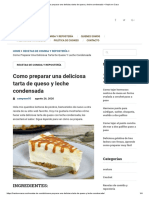 Como preparar una deliciosa tarta de queso y leche condensada – Hazlo en Casa.pdf