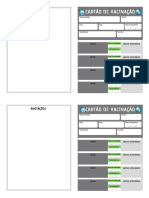 CARTA DE VACINACAO A4