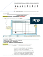 Continuidad Pedagógica 1er Grado -  Semana del 04 al 08-05 2020