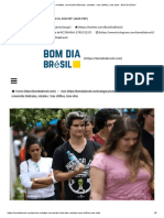 Jeunes endettés, universités fédérales, retraites _ trois chiffres, trois infos - Bom Dia Brésil