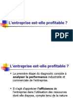 L’entreprise est-elle profitable